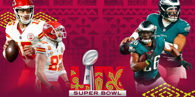 NFL: Llega la Super Bowl LIX, Kansas City Chiefs vs Philadelphia Eagles