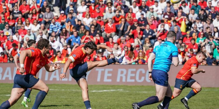 La selección española de Rugby Los Leones que viajan a Portugal para disputar las semifinales del REC