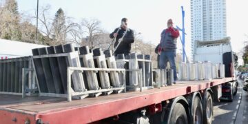 El concejal de Fallas y Pirotecnia idea montar los castillos de fallas sobre plataformas de camión