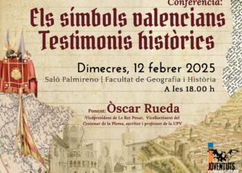 Joventuts de Lo Rat Penat organisen una conferència en l'Universitat de Valéncia sobre els símbols valencians