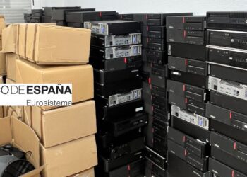 El Banco de España dona 1.500 ordenadores a afectados por la DANA