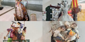 Los ninots de la Exposició del Ninot reflejan la #DANA y enfatizan la solidaridad del Pueblo frente a la inmoralidad de los políticos