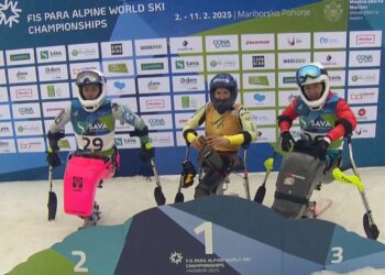 Audrey Pascual logra la plata en el «Mundial de esquí alpino paralímpico de Maribor»