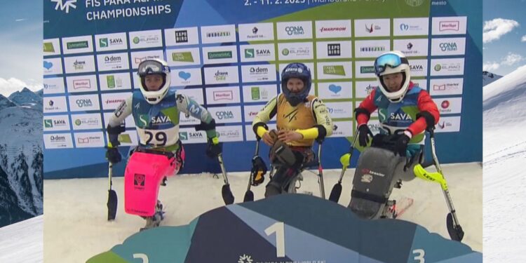 Audrey Pascual logra la plata en el "Mundial de esquí alpino paralímpico de Maribor" 1 Audrey Pascual logra la plata en el «Mundial de esquí alpino paralímpico de Maribor»