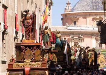 La primera Roca procesional del Corpus de Valencia data de 1373