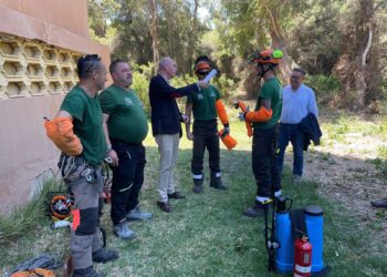 Devesa-Albufera toma la delantera en la protección del monte con un nuevo servicio de limpieza