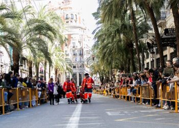 Cruz Roja atiende a 322 personas los primeros días de Fallas 2025