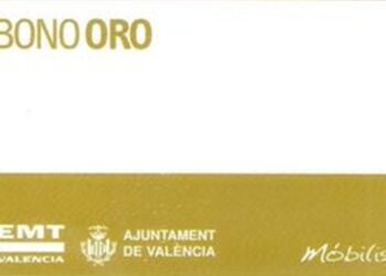 Bono Oro/or de la EMT Valéncia