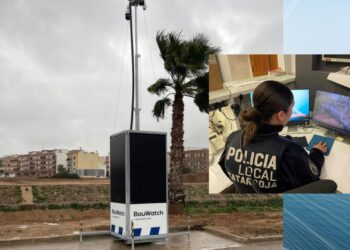 Catarroja estrena videovigilancia en el barranco del Poyo