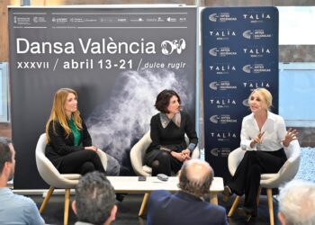 El Teatro Rialto de Valencia acoge el anuncio de las nominaciones a los Premios Talía 2025 durante la celebración de Dansa Valencia
