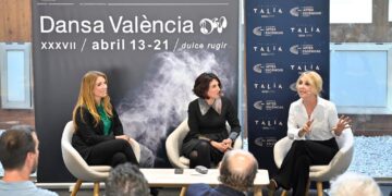 El Teatro Rialto de Valencia acoge el anuncio de las nominaciones a los Premios Talía 2025 durante la celebración de Dansa Valencia