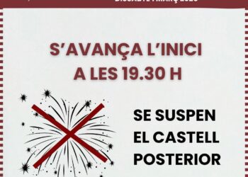 La Cridà de las Fallas de Alzira se adelanta por la previsión de lluvias