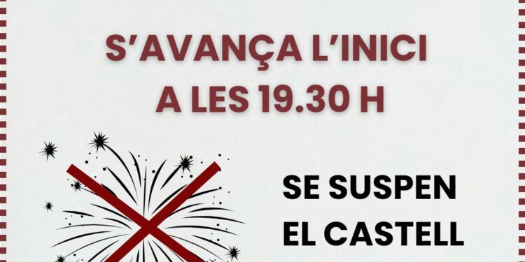 La Cridà de las Fallas de Alzira se adelanta por la previsión de lluvias 1 La Cridà de las Fallas de Alzira se adelanta por la previsión de lluvias