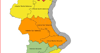 La Generalitat Valenciana envía un mensaje de ESAlert a los móviles del interior sur de Castelló