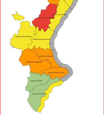 La Generalitat Valenciana envía un mensaje de ESAlert a los móviles del interior sur de Castelló