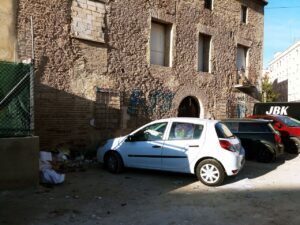 Abandono y deterioro de la alquería de Ponsa o de Bondia