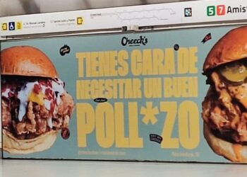 Publicidad que se indigesta: Metrovalencia retira un cartel tras un “poll*zo” de polémica