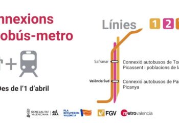 Los autobuses lanzadera sustitutorios de MetroValencia hacia La Ribera saldrán desde la Estación de Safranar de MetroValencia 1 Los autobuses lanzadera sustitutorios de MetroValencia hacia La Ribera saldrán desde la Estación de Safranar de MetroValencia