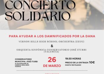 Concierto juvenil de música clásica a beneficio de los damnificados por la #DANA