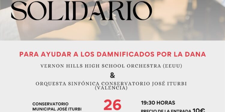 Concierto juvenil de música clásica a beneficio de los damnificados por la #DANA 1 Concierto juvenil de música clásica a beneficio de los damnificados por la #DANA