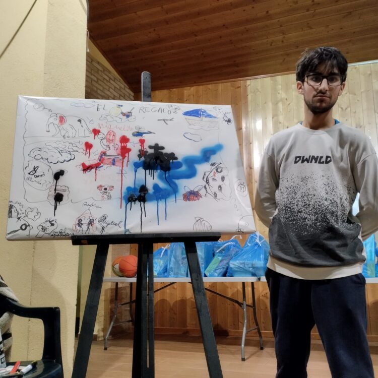 La corriente de solidaridad llega a Mira con juguetes y mensajes de esperanza tras la DANA