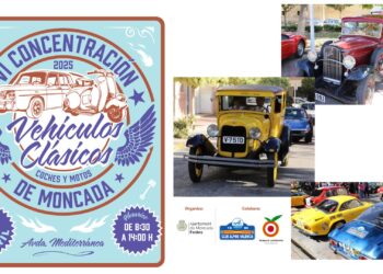 Moncada acogerá la VI Concentración de Vehículos Clásicos