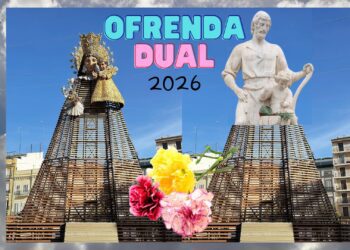 San José debe tener su propio cadafal junto a la Virgen en una ofrenda DUAL