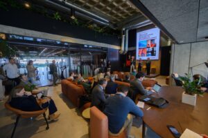 El cheff grauero Juan Torres se pone al frente del espacio gastronómico de The Terminal Hub 4 The Terminal Hub Un momento de la presentacion