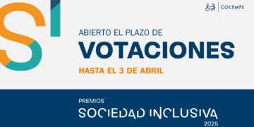 COCEMFE abre la votación popular de los «Premios Sociedad Inclusiva 2025»