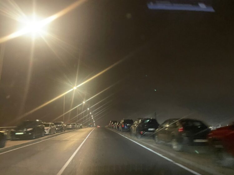 El Barranco del Poyo vuelve a estar lleno de agua en la altura de la Reva de Ribarroja