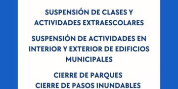 Torrent mantiene el cierre de colegios e instalaciones municipales para mañana jueves 6 de marzo