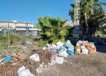 Los solares de la Punta se llenan de basura