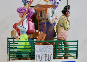 Ninot indultat infantil 2025 para la Falla Duque de Gaeta-Pobla de Farnals