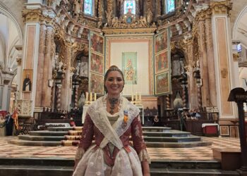 Lo Rat Penat celebra la ‘Demanà’ de la Regina dels CXXXVII Jocs Florals, Maria García Vallcanera 4 Lo Rat Penat celebra la ‘Demanà’ de la Regina dels CXXXVII Jocs Florals, Maria García Vallcanera
