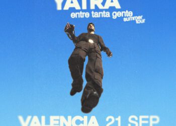 Sebastián Yatra actuará en el Roig Arena el 21 de septiembre dentro de su gira “Entre tanta gente Summer Tour”