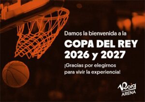 La Copa del Rey de baloncesto se jugará en el Roig Arena de Valencia en 2026 y 2027 2 acb roig arena