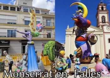 Monserrat vive las #Fallas2025 con sus dos comisiones falleras este fin de semana