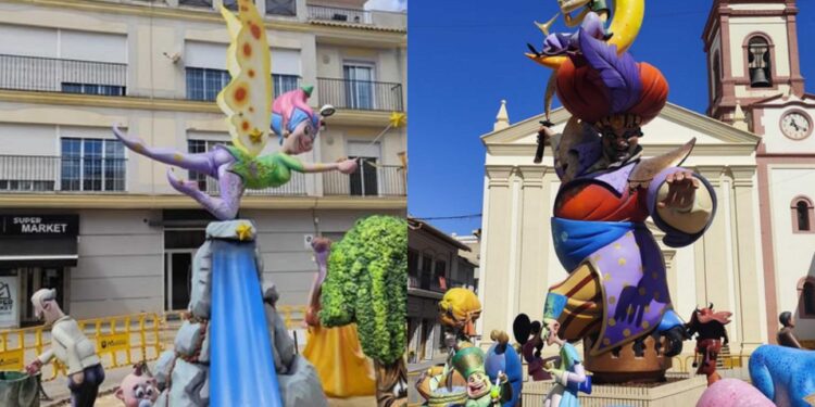 Monserrat vive las #Fallas2025 con sus dos comisiones falleras este fin de semana