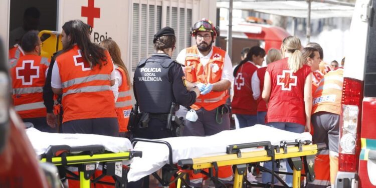 La seguridad en las Fallas de Valencia, en el punto de mira tras un incidente menor en la mascletà 1 La seguridad en las Fallas de Valencia, en el punto de mira tras un incidente menor en la mascletà