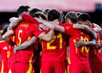 La Policía Nacional detiene a una persona y levanta cinco actas durante el partido España – Países Bajos en Mestalla