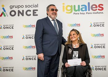La ONCE dedica un cupón a la «Fundación También» en su 25 aniversario