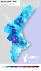 Lluvias: Chera acumula hoy 132 litros por metro cuadrado. Mañana sin clases, ni médicos y sigue la alerta naranja 2 mapa mxo precdia 3