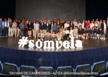 La Federació de Vela de la Comunitat Valenciana celebra la gran fiesta de la vela con 137 deportistas galardonados