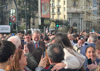 El Rey visita las Fallas tras la DANA: “Un San José inolvidable para la ciudad”