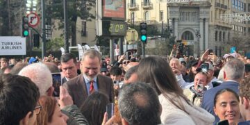 El Rey visita las Fallas tras la DANA: “Un San José inolvidable para la ciudad”