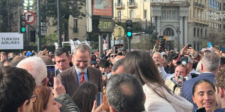 El Rey visita las Fallas tras la DANA: “Un San José inolvidable para la ciudad” 1 El Rey visita las Fallas tras la DANA: “Un San José inolvidable para la ciudad”