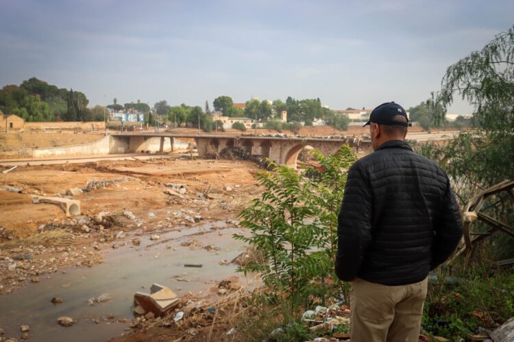 Amparo Folgado vuelve a exigir al Gobierno un Plan Sur urgente para frenar el riesgo de inundaciones en los barrancos del Poyo y l’Horteta