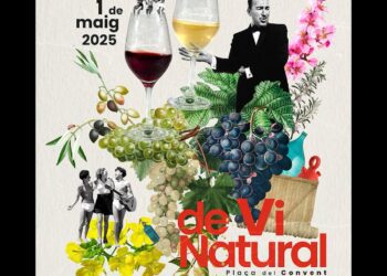 Pego celebra el 1 de mayo la Fira del Vi Natural con 30 bodegas, gastronomía y música en directo