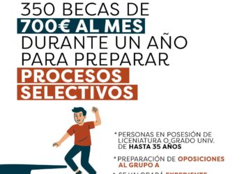 La Generalitat Valenciana lanza 350 becas de 700 € al mes para preparar oposiciones del grupo A