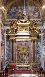 ALTAR CAPILLA PAULINA SANTA MARIA LA MAYOR ROMA PAPA ENTERRADO